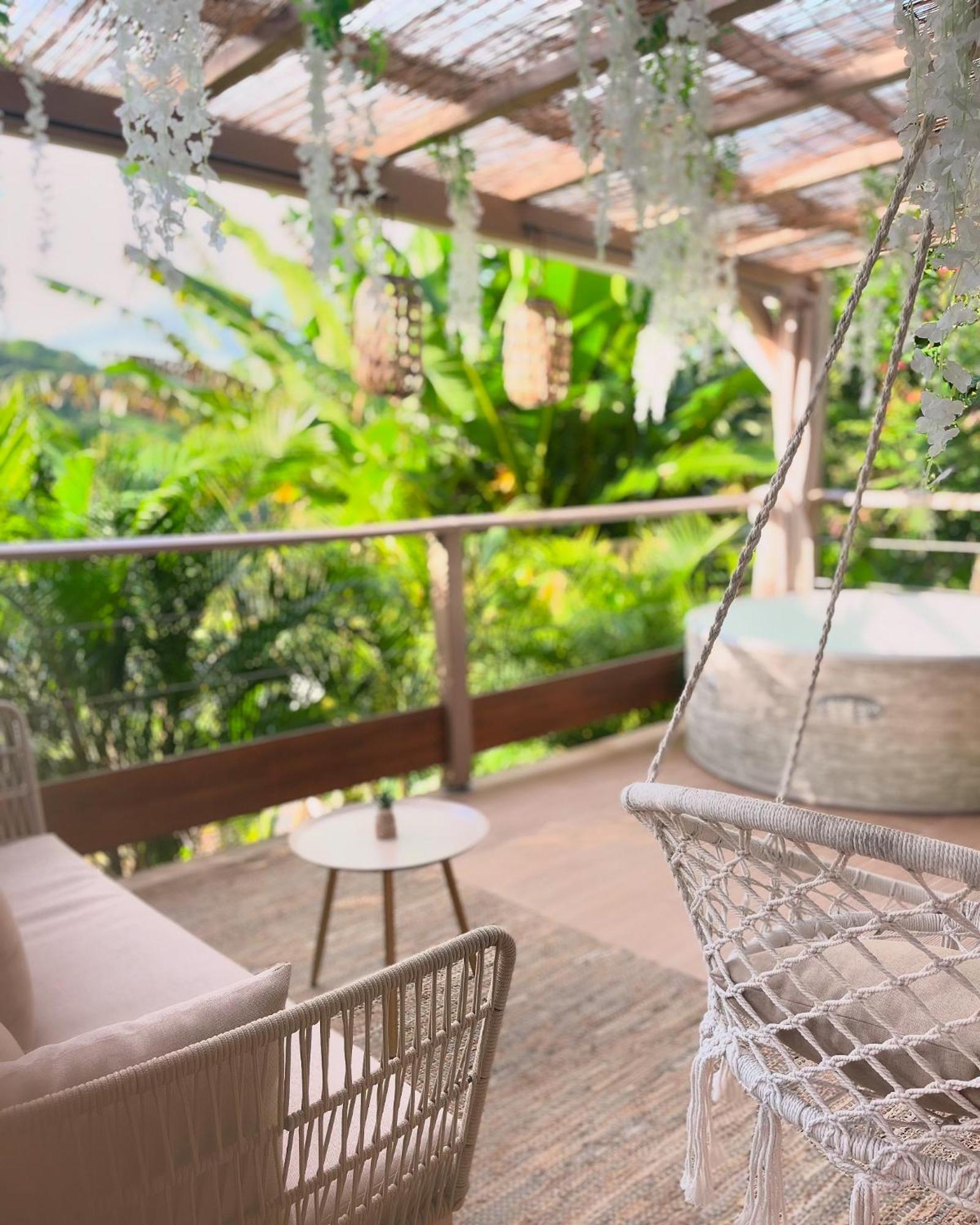 Cocon Des Jardins - Bungalow & Spa Gros-Morne Exterior foto